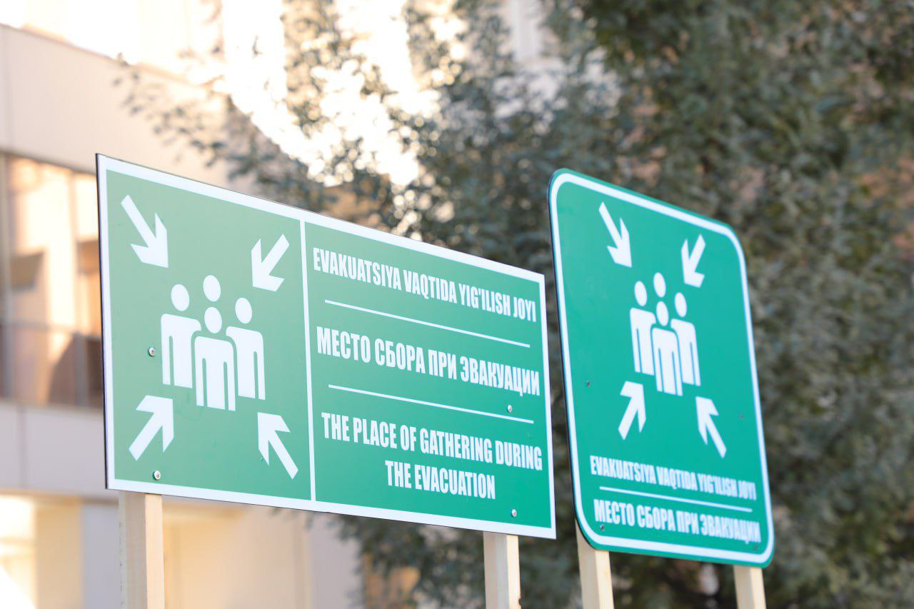 Toshkent arxitektura-qurilish universitetida Fuqaro va mehnat muhofazasi bo‘limi hamda Yunusobod tuman Favqulodda vaziyatlar bo‘limi xodimlari hamkorligida maxsus-taktik o‘quv mashg‘uloti o‘tkazildi